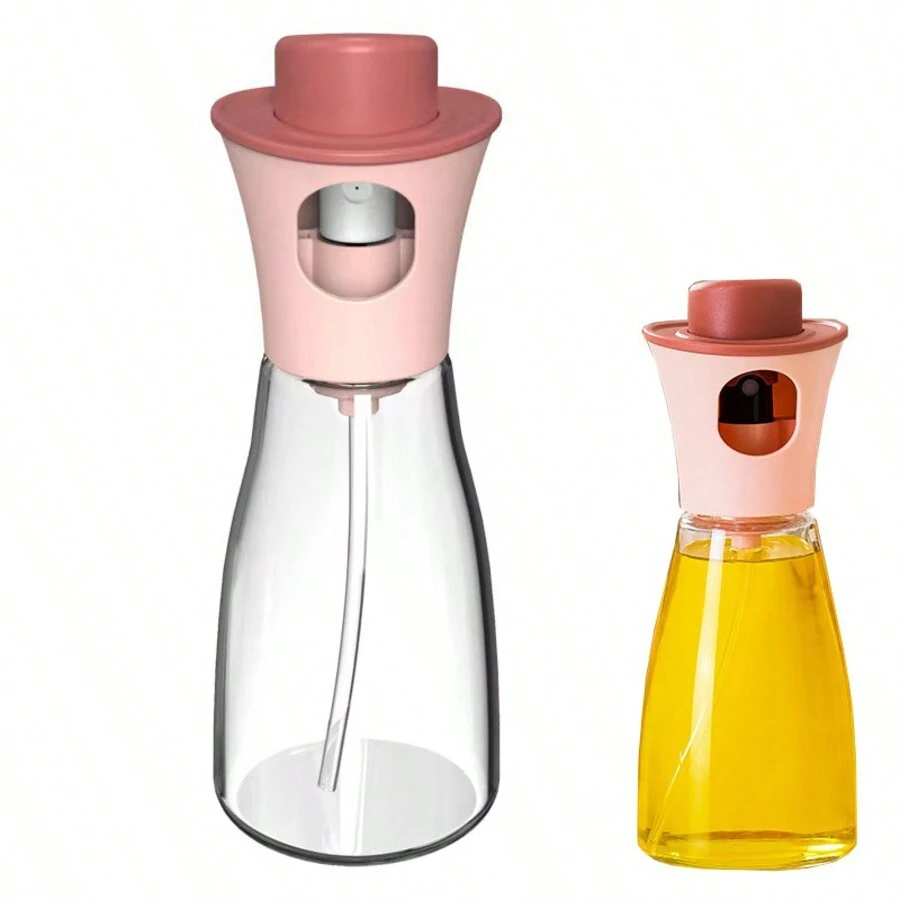 玻璃食用油喷雾瓶，带不粘喷雾器，雾化均匀，份量控制设计，适合橄榄油、醋、酱油和其他液体。非常适合烹饪和烘焙。