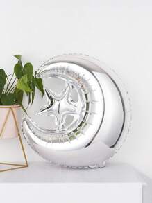 10 件开斋节气球套装 - 各式月亮、星星和铝箔气球，适用于斋月庆祝活动，通用派对装饰，铝箔和乳胶气球组合，无需电源 - 查看 4