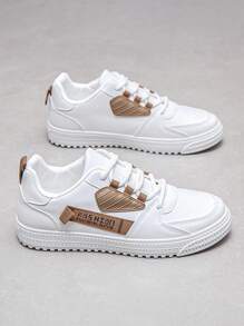 男士时尚休闲运动滑板运动鞋低帮透气厚底运动鞋