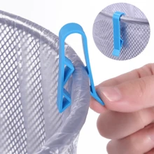 10/20pcs Garbage Bag Clips, Practical Sealing Clips, Non-Slip Trash Can Clips, Garbage Sorting Tools, Men's Tools - Blue - View 6