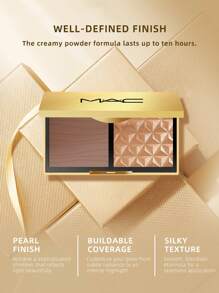 MAC M.A.C Highlighting Powder, 0.12 Oz/3.5g (Per Compact) - [Double-piece Small Gold Box] - View 3