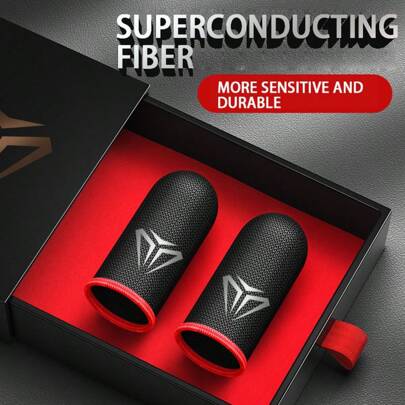 8pcs Colorful Mixed Finger Sleeves, Fingertip Gloves Gaming Thumb Protector For Smartphone Games, Sweat-Proof, Breathable, Seamless Touch Screen, Comfortable & Precise To Enhance Your Gaming Experience