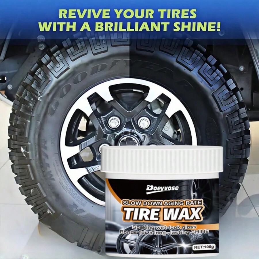 Doeyvose Car Tire Restorer Long Lasting Tire Shine And Protection
