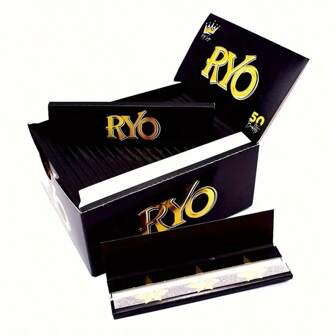 50 Booklet 108*44mm Rolling Papers, Minimalist & Fashionable, For Casual Everyday Use
