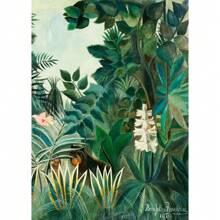 1 件墙壁艺术海报现代植物动物超现实主义艺术家艺术品海报森林热带自然动物帆布画抽象墙壁艺术客厅家居装饰 Cuadero，帆布艺术，高品质，无框 - 彩色 - 查看 78