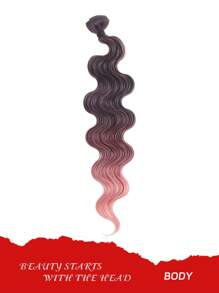 1 pieza/Lote Extensiones de cabello sintético ondulado de 22 pulgadas en colores negro, marrón, rosa y gris multicolor, resistente al calor, para uso diario, fiestas, carnavales y regalos de Año Nuevo para mujeres
