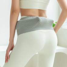 1pc 跑步手机包运动腰包男女健身小包户外晨跑装备防水隐形腰带 - 鉛箔灰 - 查看 12