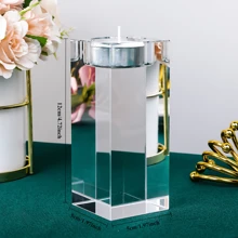 1pc Personalized Photo 3d Crystal Ball , Customized 3d Holographic Photo Etched Inside The Crystal, With Your Own Photo - Multicolor - View 5