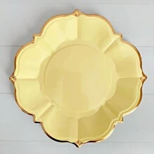 60 个装复活节快乐纸盘 - 春季派对盘、精美一次性盘、兔子盘，非常适合婚礼，请访问 Hioasis 商店（20 份） - Blue Yellow Pink - 查看 4