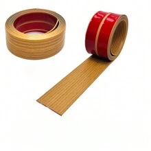 1 pieza Moldura flexible de esquina de 4 cm x 2 m, moldura de pared autoadhesiva, protector de esquina de pared interior y exterior para bordes de pared, piso, ventana, puerta, techo, mostrador - Multicolor - Ver 16