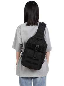 13inch 15L Outdoor Bag Backpack Sport Bag Pack Sling Shoulder Backpack Bag For Every Day Carry Crossbody Vacation School Summer Carry On Men Crossbody Bags) Halloween Christmas Teacher Gift College University Bag Bag For School Man Bag Fanny Pack Bum Bag Waist Bag Fall Travel Essentials Chest Bag Gifts For Men Scream Men Bag Belt Bag Travel Bag Sling Bag For Men Winter Christmas Gifts Holiday Essentials Fanny Pack Back To School The Sporty Life Spring School Supplies - Multicolor - View 11