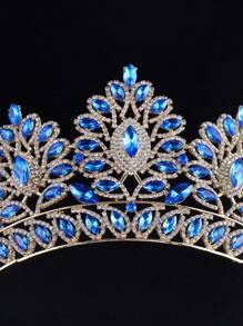 1 件全新奢华海军蓝皇冠，适合情人节、生日、选美活动 - 半冠 - 查看 4