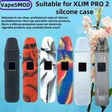 VapeSMOD Silicone Protective Case For XLIM Pro/XLIM Pro 2, Full Screen Coverage Rubber Soft Shell Protection Case