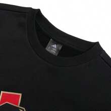 Adidas BB LNY CREW 男士运动服，跑步，健身，训练，通勤，柔软套头卫衣，休闲 JM5679