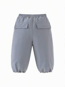 mini bala Baby Girl' Outdoor Pants, Waterproof And Stain-Resistant Loose Bottoms