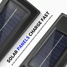 72 LED Super Bright Solar Wall Lamp Motion Sensor Outdoor Solar Light IPX65 Waterproof 3 Lighting Modes Solar Lamps With Remote Control Garden Security Street Courtyard Patio Lamp