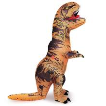 Inflatable Dinosaur Costume, Woven Fabric, Suitable For Parties All Year Round Halloween - Camel - View 6