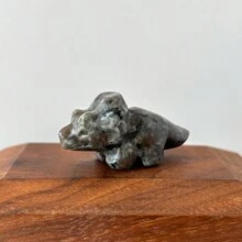 1pc Mini Crystal Triangular Dragon Carved Ornament, Natural Quartz Dragon, Friend Gift, Holiday Gift - Multicolor - View 12