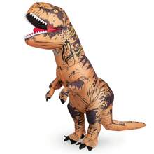 Inflatable Dinosaur Costume, Woven Fabric, Suitable For Parties All Year Round Halloween - Camel - View 4