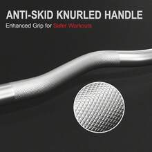 Barbell Weight Set -  Curl Bar & 6 Weights & 2  Barbell Clamps For Lifts