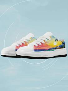 Women's Custom Low Top Athletic Shoes, Personalized Picture Sneakers, Custom Chunky Sole Sneakers, Photo Sneakers, Tailored Sneakers For Women And Men, Gifts For Groomsmen, Anniversaries, Valentine's Day, Birthdays, Weddings, Best Friend Gifts, Ideal For Mom/Dad/Her/Him/Girlfriend/Boyfriend/Wife/Husband/Friend. - White - View 2