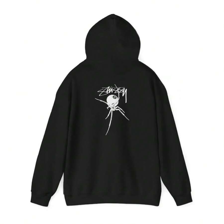 Spider Inspired Hoodie,Spider Hoodie, Streetwear - màu đen - Xem 1