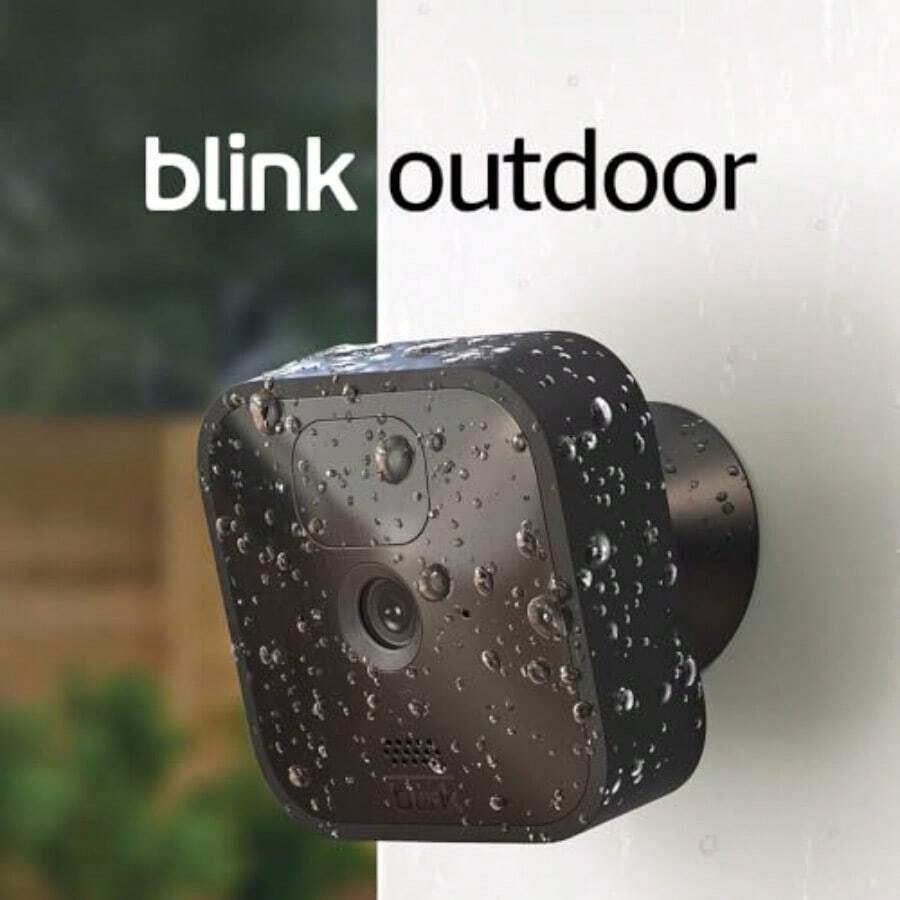 Blink Outdoor With Two-Year Battery Life | Wireless HD Smart Security Camera Motion Detection Alexa Enabled | 1-Camera System With Sync Module - 1-CameraSystem - View 1