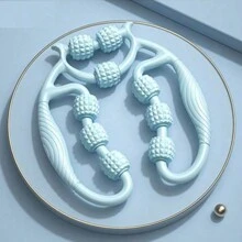 1pc Arm/Leg Massage Roller With 9 Wheels, Muscle Relaxation Massager Tool For Legs, Arms, Neck, Calves, Thighs, Back, Tennis/Golfer's Elbow, Muscle Stiffness And Tension, Suitable For Gym Or Outdoor Use Gym Accessories - Multicolor - View 13