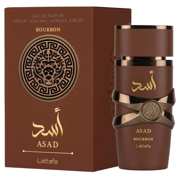 Lattafa PROFUMO ASAD BOURBON LATTAFA 100 ML | PROFUMO ORIGINALE DUBAI 100 ML | PROFUMO LATTAFA ASAD BOURBON 100 ML