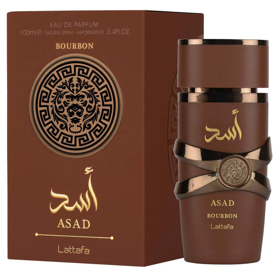 Lattafa ASAD BOURBON PERFUME 100 ML | DUBAI ORIGINAL PERFUME 100 ML | ASAD BOURBON PERFUME 100 ML - Woody & Earthy - View 1