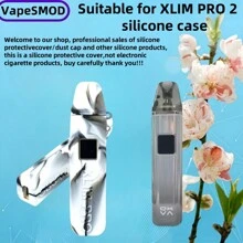 VapeSMOD Silicone Protective Case For XLIM Pro/XLIM Pro 2, Full Screen Coverage Rubber Soft Shell Protection Case