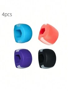 Unisex Face Massage Exerciser, Chewing Ball, Bite Trainer, Jawline Trainer, For Chin, Face And Neck Exercises,Beauty,Skin Care Products,Spa,Self Care,Skin Care Tools,Face Care,Esthetician Supplies,Massage,Face Massage Tool,Face Roller - Multicolor - View 17