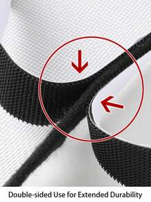 1 Reißverschluss-Insektenschutz für Türen & Fenster, schwarz, atmungsaktiv & waschbar, wiederverwendbar, schützt vor Mücken, Insekten & Staub, einfache Installation, ideal für Küchen, Schlafzimmer, Wohnzimmer, perfekt für Frühling & Sommer - Schwarz - Übersicht 4