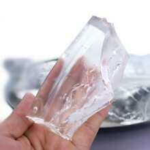 1000g Jelly Wax Raw Material For Handmade Candle Making, Hard Transparent Jelly Wax, DIY Candle Supplies, Can Be Used For Squishy Toy Making - Transparent - View 2