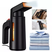 Clothes Steamer Handheld Travel Portable Fast Heat Garment Steamer Home Steam Iron - Black - View 10