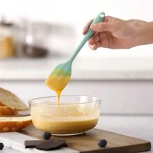 1/4pcs Heat Resistant Silicone Spatulas, Non-Stick Butter Cream Scraper, Kitchen Cake Baking Mixing Tool For Restaurants - Multicolor - View 3