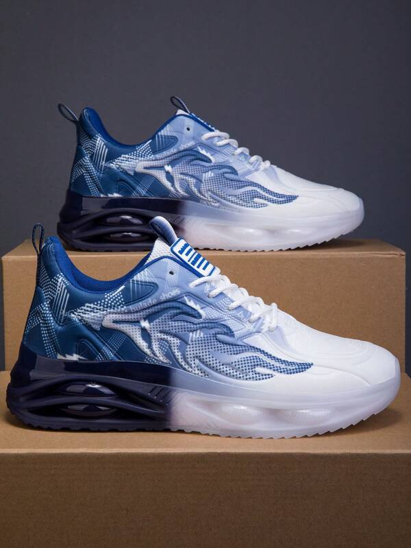 Men's Casual Sports Shoes Lightweight Running Sneakers, Non-Slip Outdoor Travel Shoes, All-Season