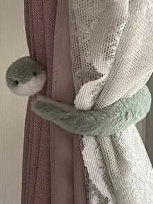 1Pc/36cm蛇年小蛇毛绒玩具公仔玩偶搞笑可爱摆件玩偶吉祥物娃娃 - 彩色 - 查看 2