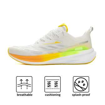 XTEP Zapatos para correr ACE 2,000KM 2.0 con tecnología de amortiguación y soporte de estabilidad, Zapatos para correr de carretera para hombre, 876219110043