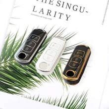 2/4 Buttons TPU Car Remote Key Fob Cover Shell Case For 2,3,6 Atenza Axela Demio CX-5 CX-3 CX7 CX8 CX-9 MX-5 Key Chain - one-size - View 3