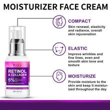 Intensive Hydration Collagen Face & Neck Cream - Plumps, Firms, And Evens Tone - Rich Day And Night Moisturizer For Radiant Skin