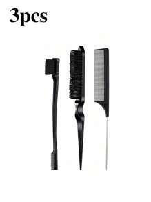 1/2/3/4/5/6/7/9/12 件结发刷套装，（6.8 盎司/200 毫升）连续细雾喷雾瓶，适合成人和女孩头发独角兽卡通顺发刷、梳理刷，适用于发型设计、美发师