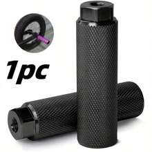 1 件铝合金防滑自行车脚踏，BMX 山地自行车特技脚踏，适合 3/8 英寸轴