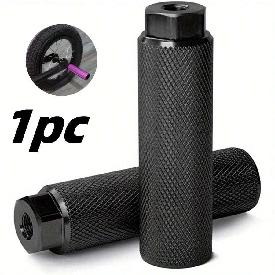 1 件铝合金防滑自行车脚踏，BMX 山地自行车特技脚踏，适合 3/8 英寸轴