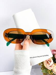 Nowe okulary retro prostokątne z ćwiekami, unisex, klasyczne, proste, stylowe, eleganckie i modne, odpowiednie do codziennego noszenia