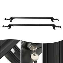 XIANXUS Universal Car Top Roof Rack Cross Bar Luggage Cargo Carrier For 4 Or 5 Door Cars - Black - View 9