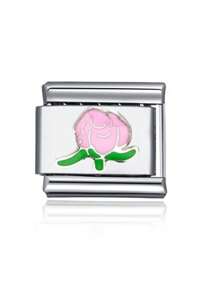 1pc 2025 Ngày lễ tình nhân thời trang hàng đầu Hoa nơ thỏ sao trái tim DIY Vòng tay cặp đôi bằng thép không gỉ đính hạt kiểu Ý quyến rũ, Thích hợp làm quà tặng ngày lễ, tiệc tùng, trang phục hàng ngày - Hồng - Xem 6