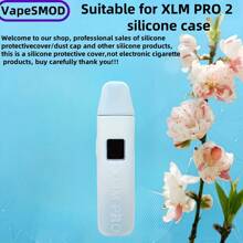 VapeSMOD Silicone Protective Case For XLIM Pro/XLIM Pro 2, Full Screen Coverage Rubber Soft Shell Protection Case