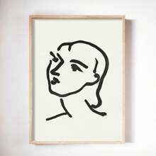 1pc Vintage Henri Matisse Retro Posters And Prints Abstract Wall Art Canvas Prints Vintage Poster Beige Wall Pictures Home Decor No Frame