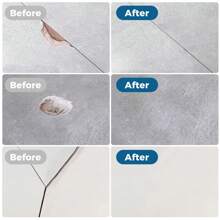 LANBOKIT Tile & Ceramic Repair Kit, Fiberglass Tub Repair Kit And Epoxy Countertop Repair Kit, Toilet Repair Kit, Sink Repair Kit, Granite And Marble Repair Kit For Cracks, Chips, Dents, And Holes